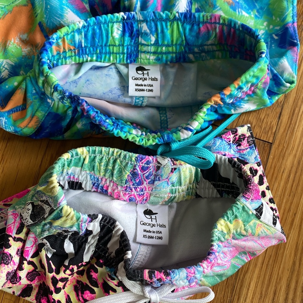 George Hats Colorful Kids Swim Shorts Bundle - Picture 3 of 3